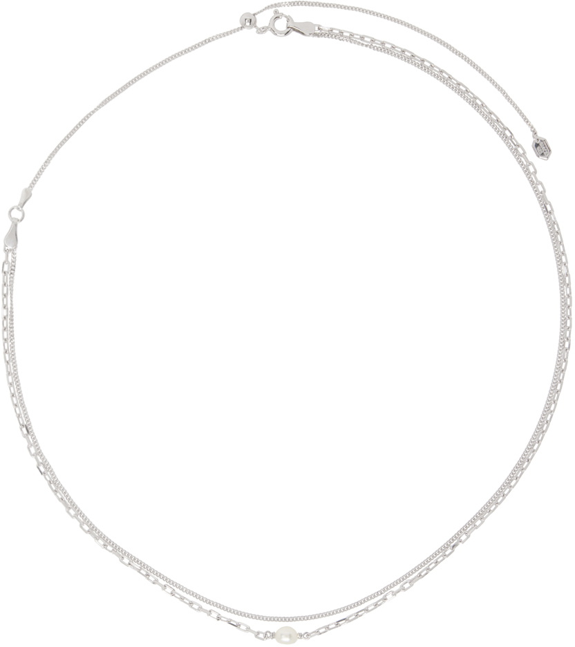 Maria Black Silver Cantare Necklace