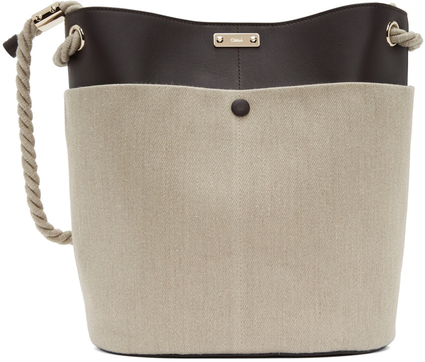 Chloé Beige Cotton Handbag main image 1