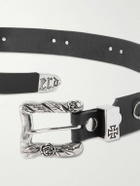 Enfants Riches Déprimés - Rat Chase 3.8cm Leather Belt - Black