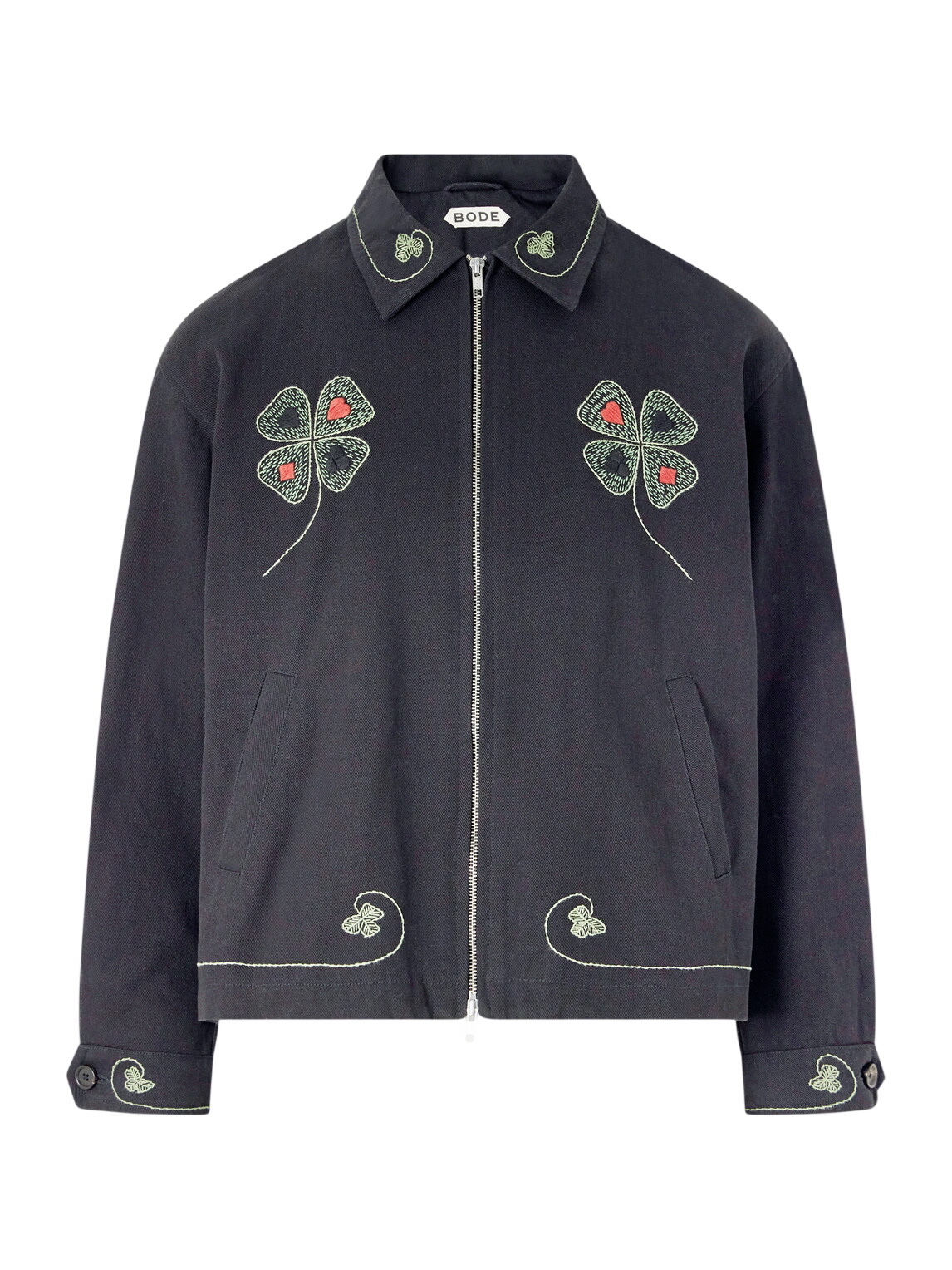 ジャケット・アウター BODE SUEDE RICKRACK WORKSHIRT 22AW XS/S Bode Leather Suede Rickrack Workshirt Green Large XL | eBay