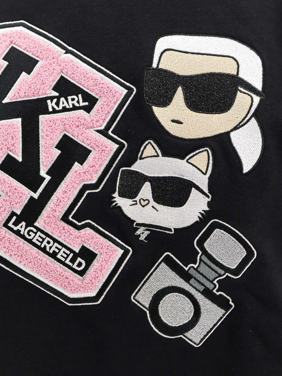 Karl Lagerfeld   Sweatshirt Black   Womens