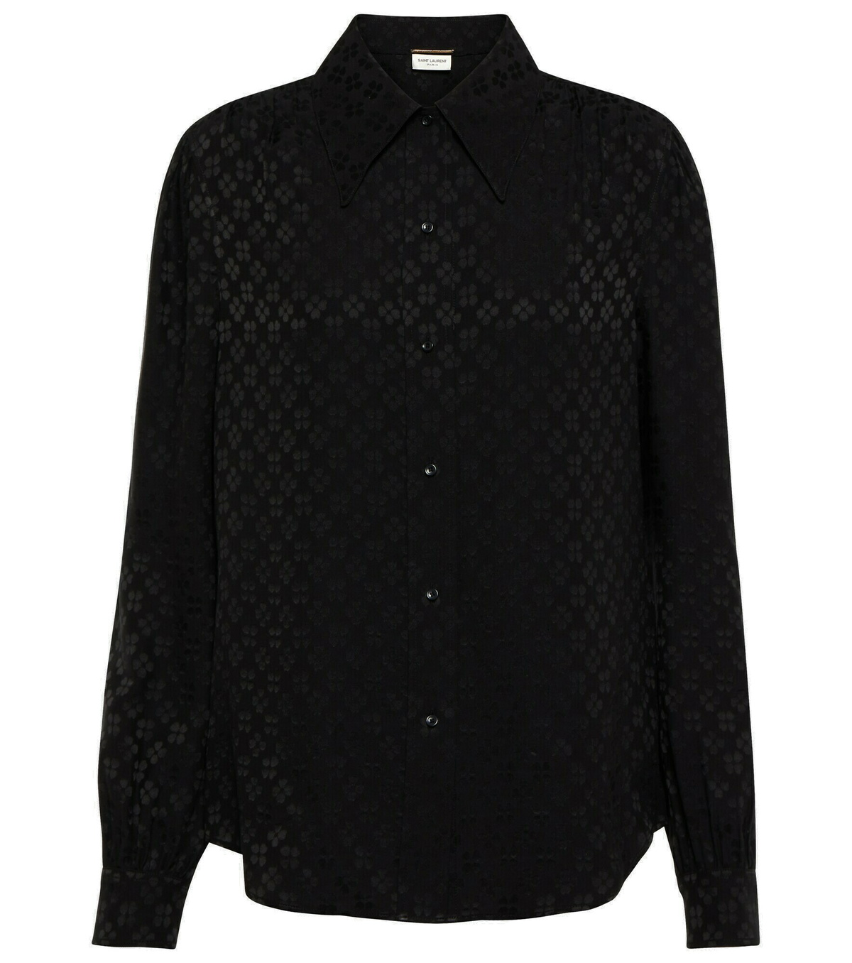 Saint Laurent - Printed silk shirt Saint Laurent