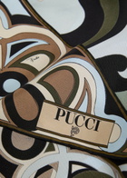 Pucci Printed Twill Triangle Scarf - Multicoloured - One Size