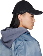 FFFPOSTALSERVICE Black Damaged Denim Cap