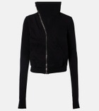 Rick Owens Belted cotton jersey sweatshirt