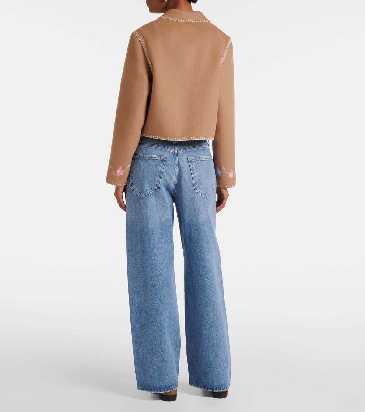 Rixo Sunday wool-blend jacket