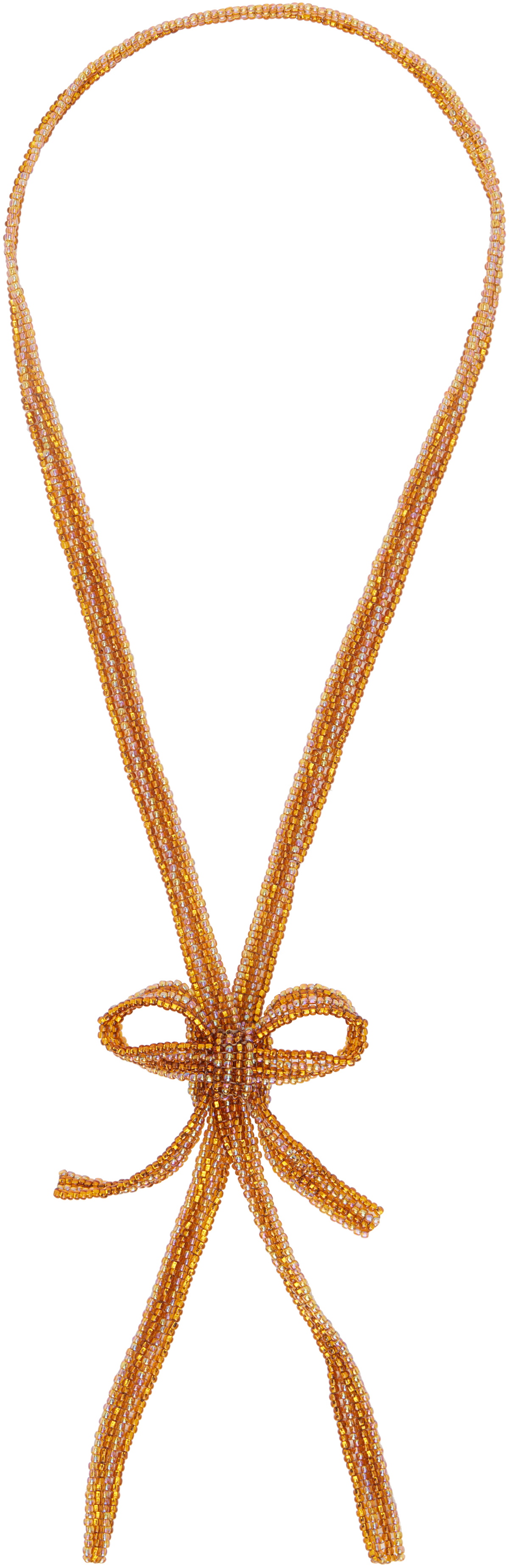 Pura Utz Bow Bolo Necklace