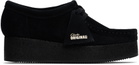 Clarks Originals Black Wallacraft Bee Derbys