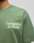 Market Smiley Contemporary Art Market T Shirt Green - Mens - Shortsleeves