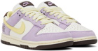 Nike Purple & White Dunk Low Premium Sneakers