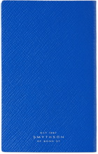 Smythson Blue Panama Notebook