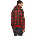 Fear of God Red Plaid Everyday Hoodie