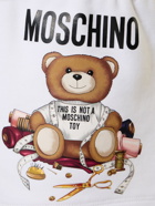 MOSCHINO - Logo Printed Cotton Shorts