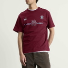 Larriet Men's Castelo T-Shirt in Maroon