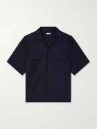 Kaptain Sunshine - Cotton and Silk-Blend Shirt - Blue
