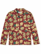 YMC - Feathers Printed Cotton and Silk-Blend Shirt - Multi