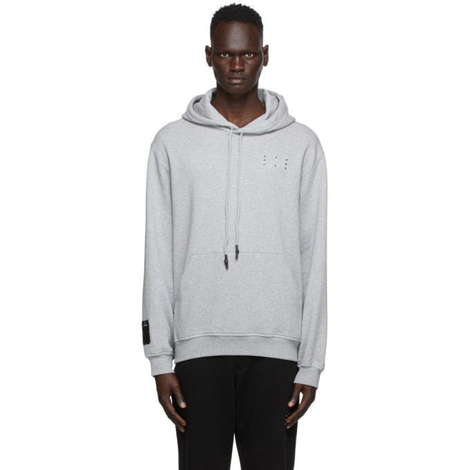 Photo: MCQ Grey Relaxed Fit Hoodie