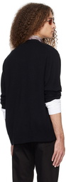 Acne Studios Black Patch Cardigan