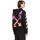 Off-White Black Slim Marker Hoodie