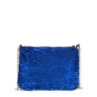 MC2 Saint Barth Pouch Bag Parisienne Bluette Sequined Pochette With Shoulder Strap