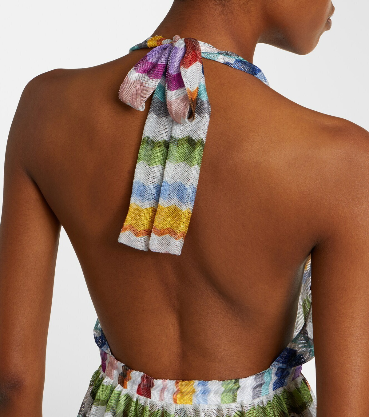 Missoni Zigzag halterneck romper