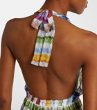 Missoni Zigzag halterneck romper