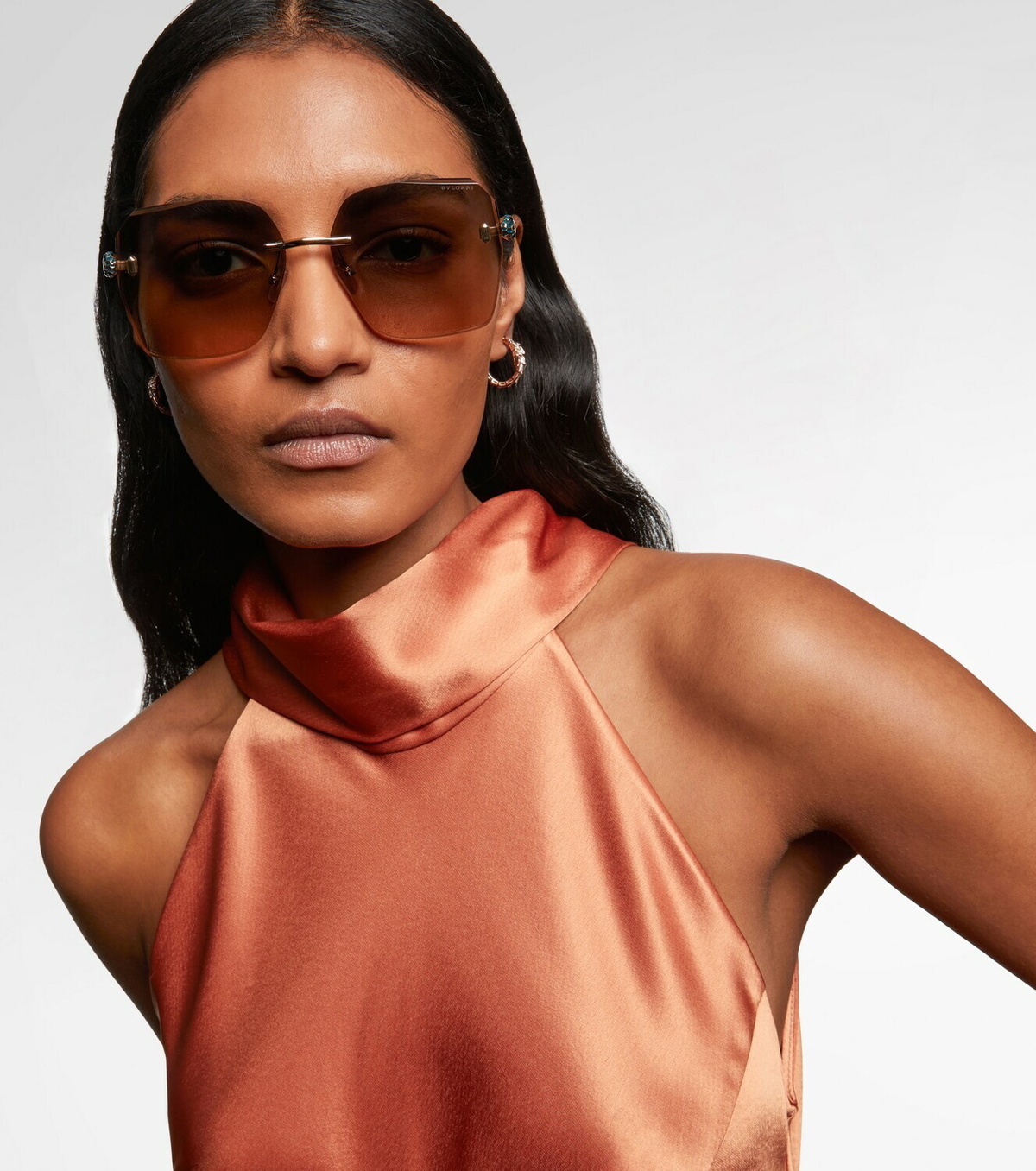 Bvlgari Serpenti Forever square sunglasses