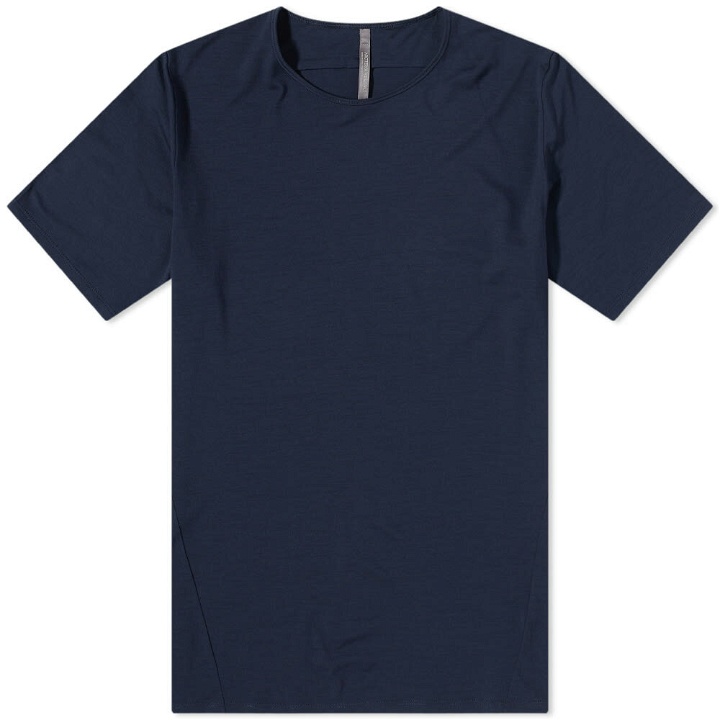 Photo: Arc'teryx Veilance Men's Frame T-Shirt in Navy Blue