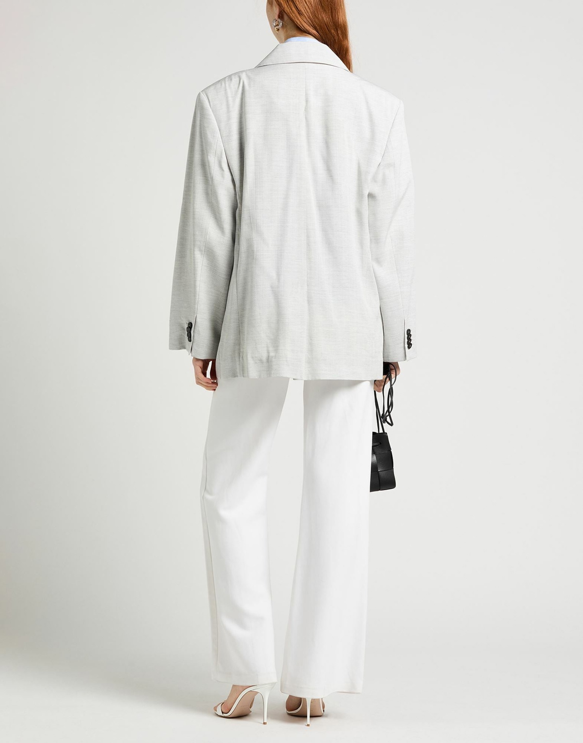 Jacquemus Womens Blazer in Light grey