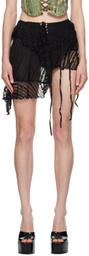 Raga Malak Black Zida Miniskirt