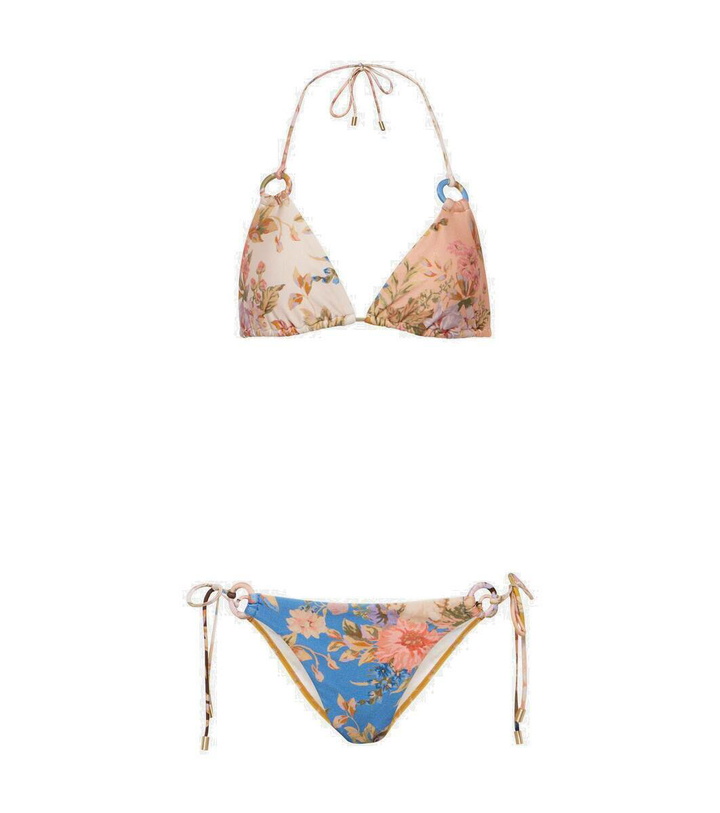 Photo: Zimmermann August printed triangle bikini