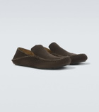 Loewe Rambla suede loafers