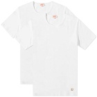 Armor-Lux Men's Basic T-Shirt - 2 Pack in White