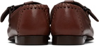 HEREU Brown Alcover Supple Shiny Loafers