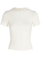 Skims Cotton-jersey T-shirt Off White