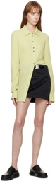 1017 ALYX 9SM Yellow Rea Mini Dress