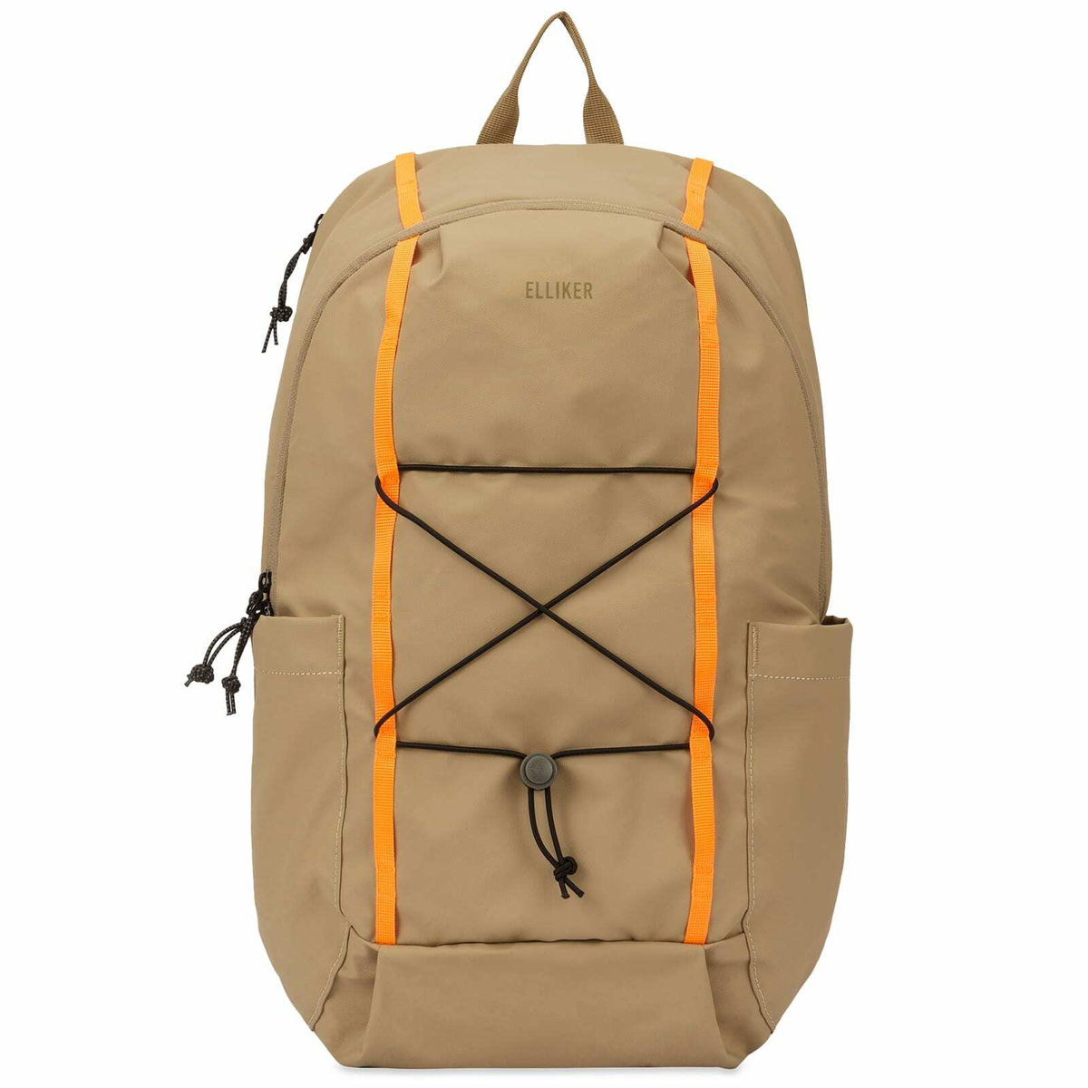 Elliker Keswick ZipTop Backpack in Sand Elliker