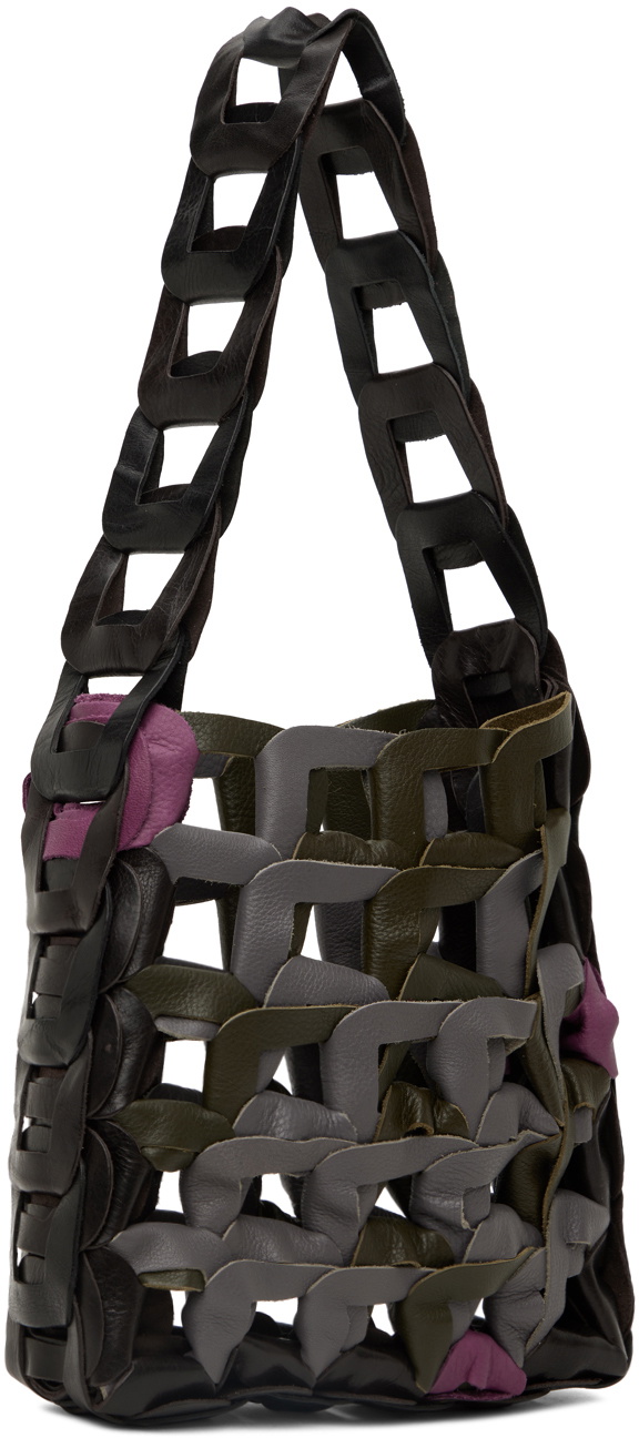 SC103 Black & Gray Links Tote