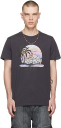 Isabel Marant Gray Printed T-Shirt