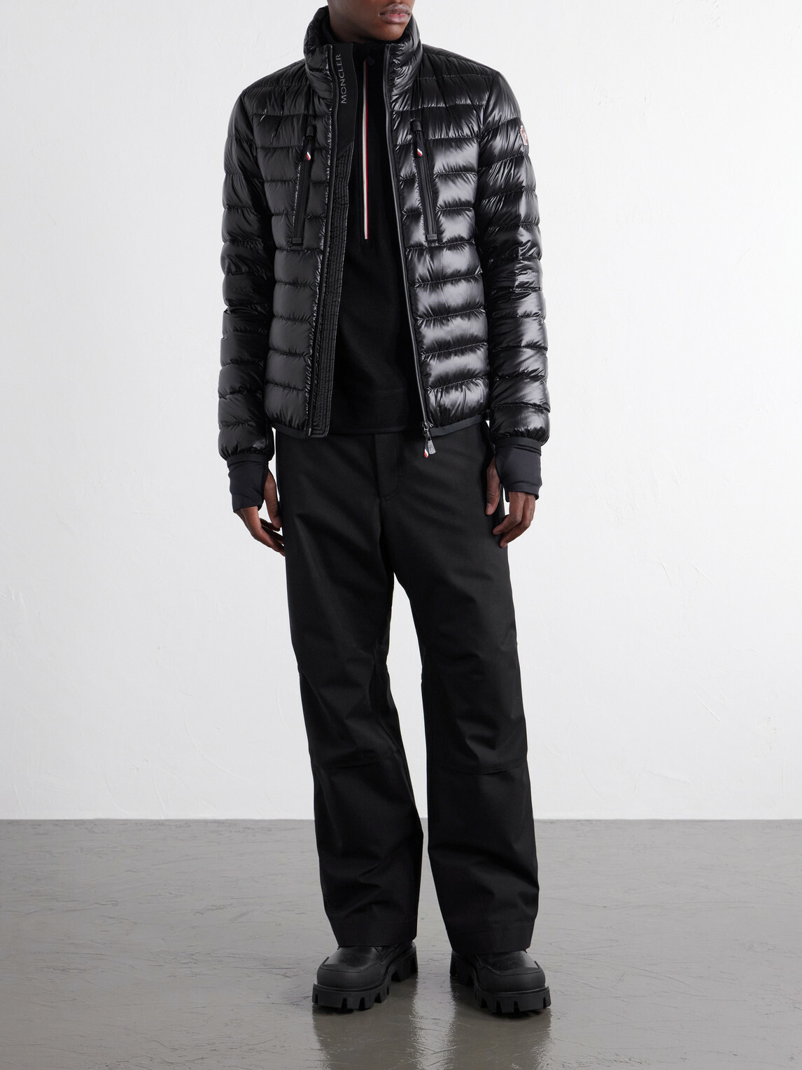 Moncler Grenoble - Quilted Ripstop Down Jacket - Black