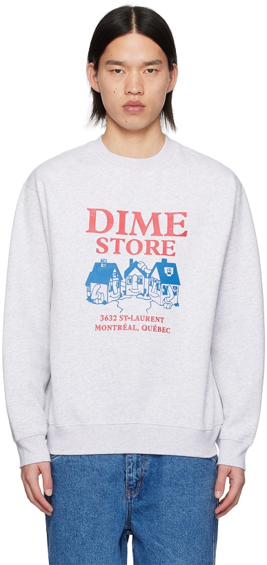 Photo: Dime Gray Skateshop Sweatshirt