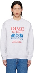 Dime Gray Skateshop Sweatshirt
