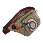 Gucci Beige GG Supreme Courier Belt Bag