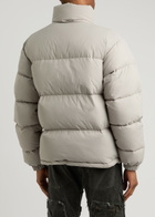 Axel Arigato Observer Quilted Shell Jacket Stone