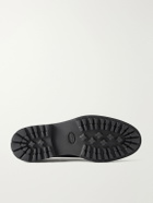 Mr P. - Full-Grain Leather Derby Shoes - Black
