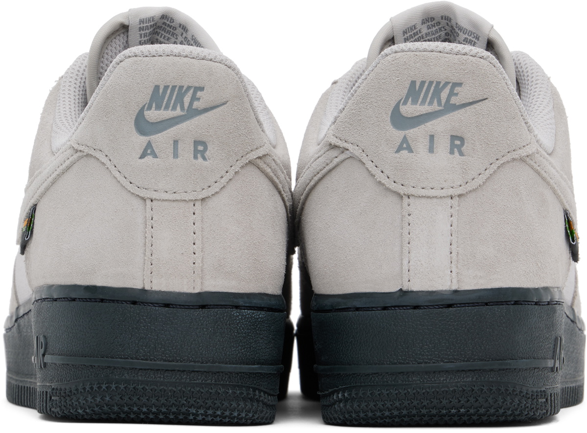 nike air force one grey suede