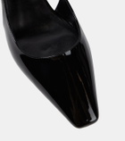 Versace Medusa '95 patent leather slingback pumps