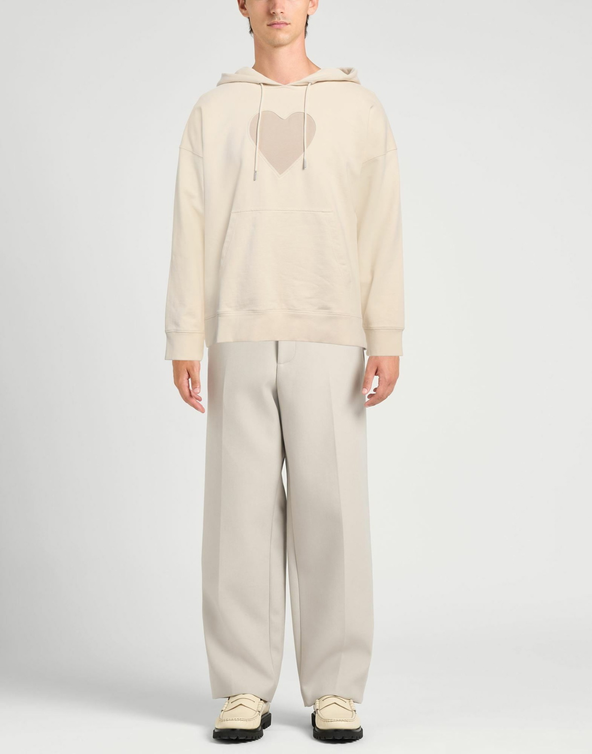 Sandro Mens Sweatshirt in Beige