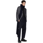 Jil Sander Navy Roman Gabardine Trousers