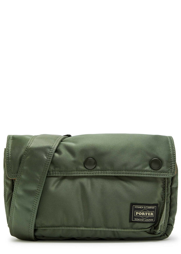 Photo: Porter Tanker Nylon-twill Envelope bag - Sage - One Size
